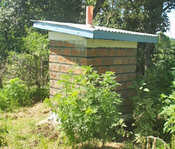 Latrine at Atebwa